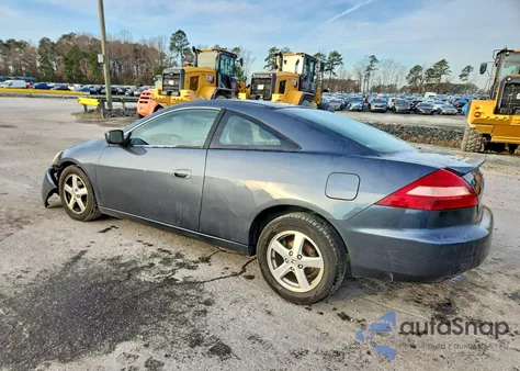 2005 Honda Accord Ex z USA, uszkodzony, nr VIN 1HGCM72705A014195